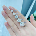 SICGEM VVS1 Round Brilliant Cut Loose Moissanite Stone for Necklace and Ring Jewelry