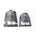 Shoes Bag Waterproof Dustproof Travel Portable Handbag Drawstring Non-woven Shoe Storage Bag
