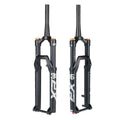 MTB air Fork Line Control Damping Black Inner Tube 27.5 29 Inch Bicycle Straight Cone Tube Thru- Axle Fork
