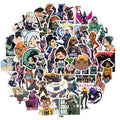 50Pcs Valorant Shooting Game Graffiti Stickers for Boy Adult Water Bottle Suitcase Table Luggage Laptop Sticker