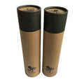 Customized Round Mailing Paper Packaging Wholesale Eco Friendly Poster Clothes Kraft Cardboard Cylinder Incense Stick Tube