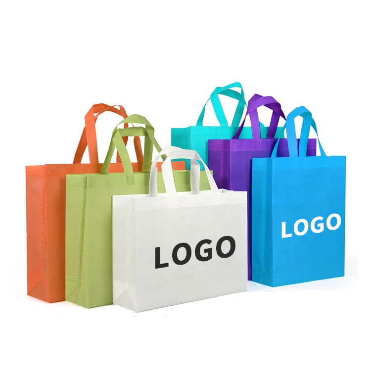 Professional Production Custom Reusable Printing Shopping Non Woven Shopping Bag