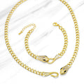 2022 Fashion Luxury Hawaiian Women 18k Gold Plated Zirconia Italian Bracelet Necklace Jewelry Set