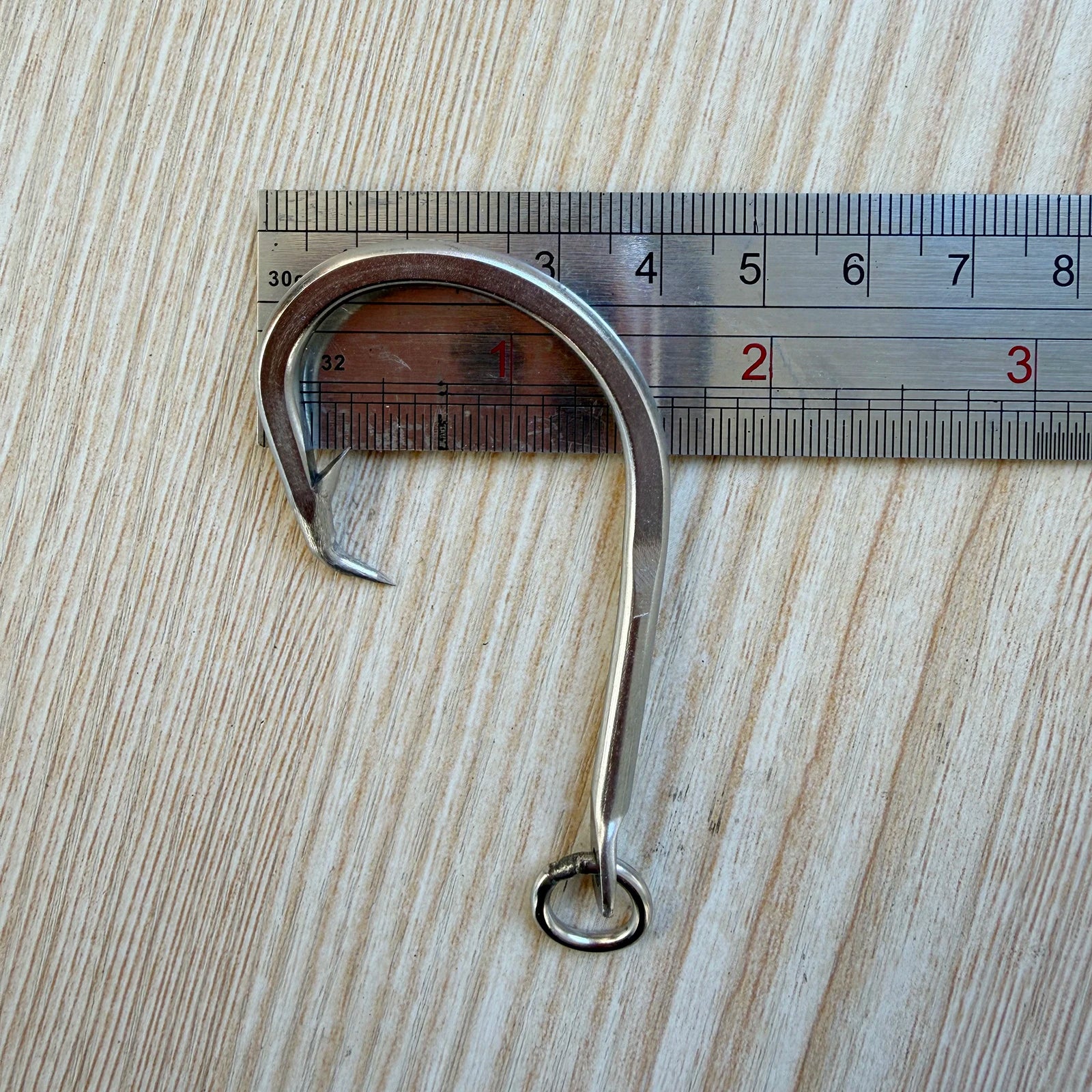 Stainless Steel 2X Ringed Circle Tuna Hook 13/0 14/0 16/0  Offshore Big Game Saltwater Fishing Stainless Steel Fishing Hook