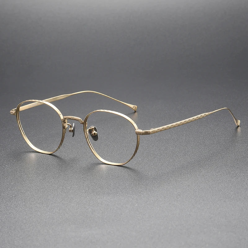 CS163 High Pure Titanium  Optical Frame Good Quality Glasses for Men and Women Eyeglasses Frames