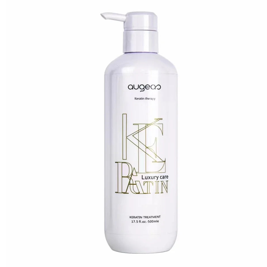 500ml Augeas Keratin Treatment Fast Ship Organic Pure Private Label Straightening Hair Keratin Treatment