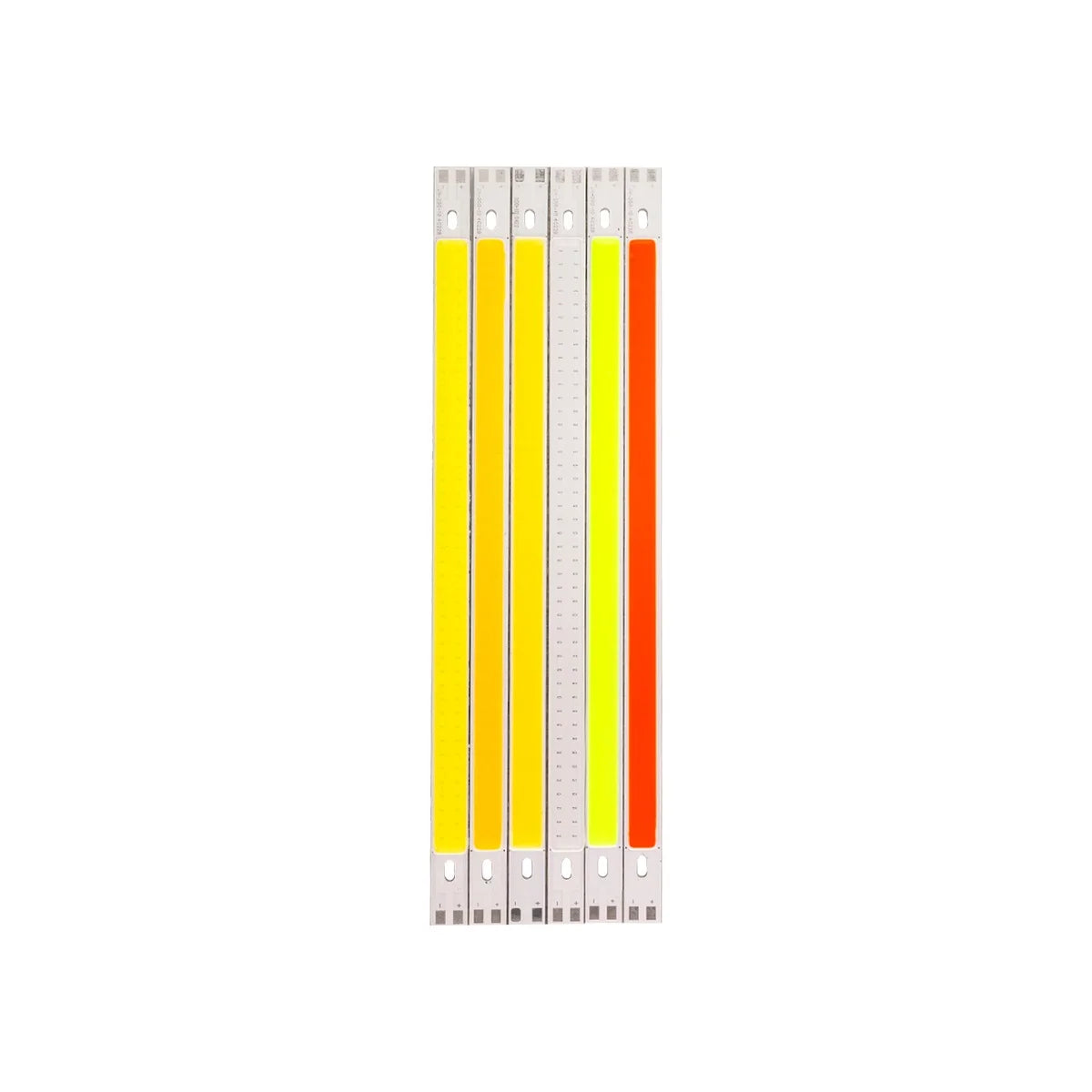 12V 8W COB LED Strip Lamp 12cm Bar Light Bulb Green Blue Red White Colors for Cars Drones Lighting 200*10mm Strip LED COB Chip
