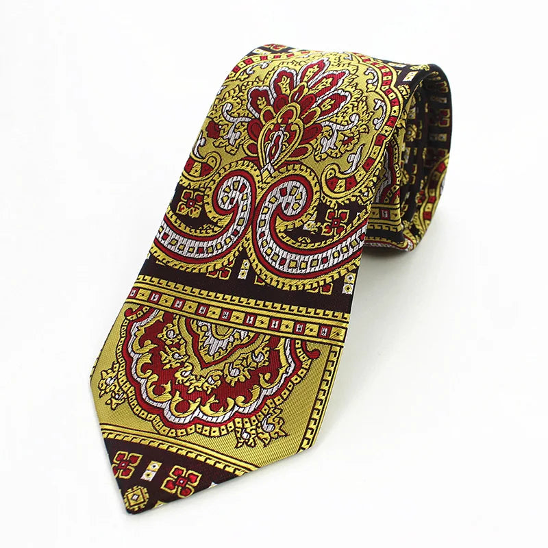 High Quality Fashion Silk Woven Neck Tie Luxury Ties Gift for Men