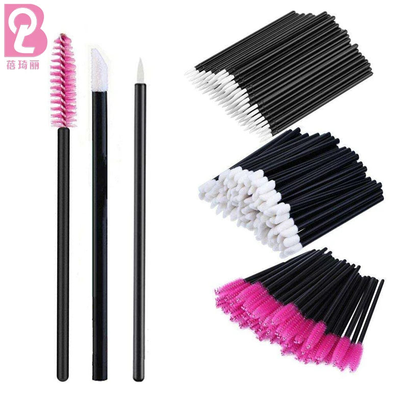 Beiqili 2500 PCS Disposable Lip BrushFlocking Lip Gloss Applicators for Cosmeticos Lipstick Wands Makeup Tools Al Por Mayor