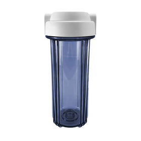 Transparent Water Filter Housing Empty Water Filter Bottle for Household Use RO Water Filter System 10 Inch Clear Housing