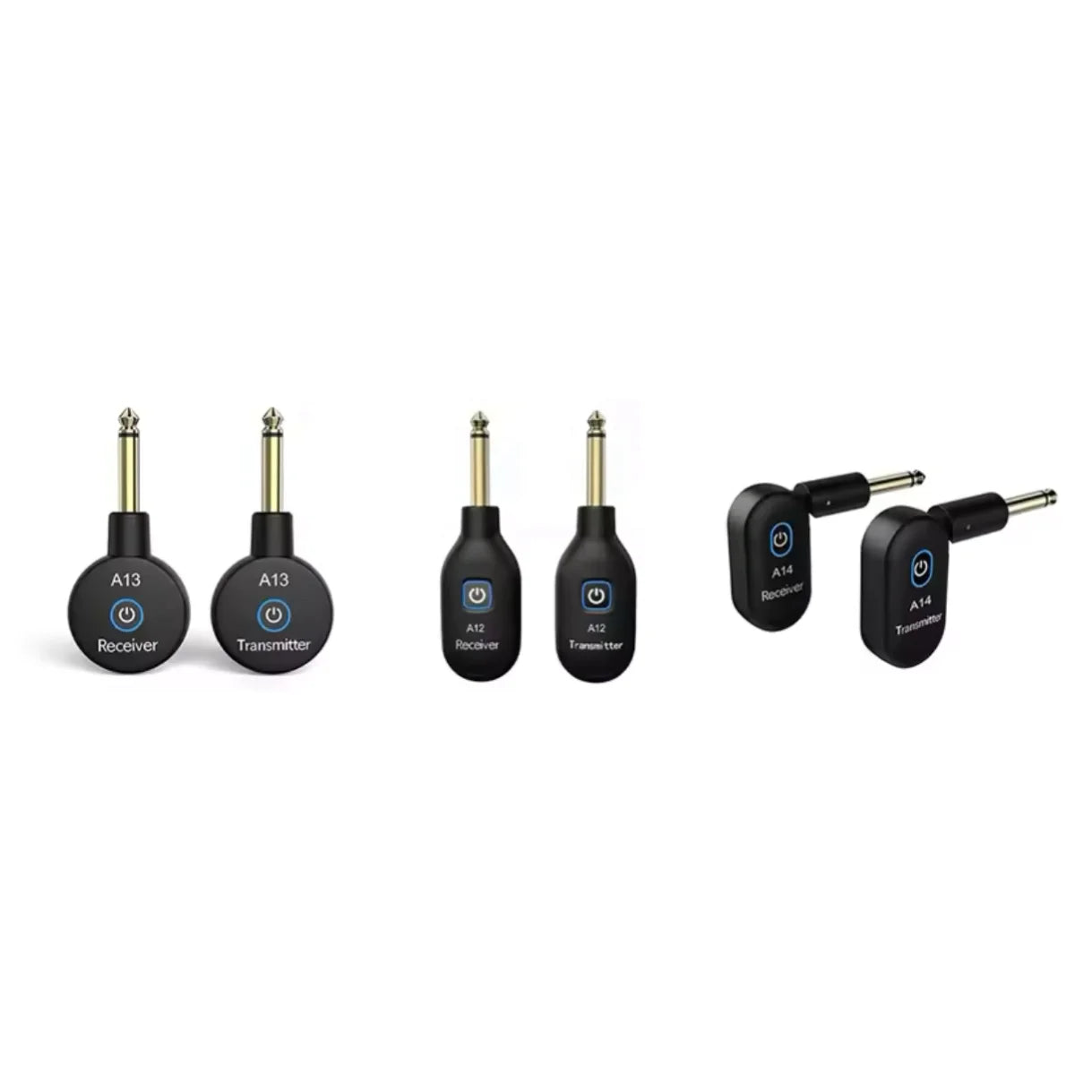 Wholesale Oem A12 A13 A14 Wireless Systems Electric Guitar/Bass Transmitter Receiver Audio Pickup for Guitar Parts & Accessories