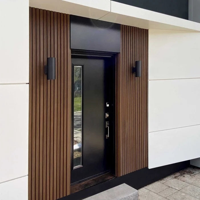 139x26 mm Waterproof Outdoor Composite Ceiling Siding Outdoor WPC Cladding Wall Panel