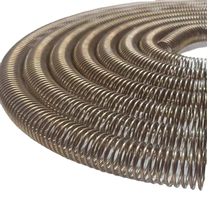 Custom Stainless Steel Coil Spring Pipe Industrial Use with Electrophoresis Surface Treatment Spring