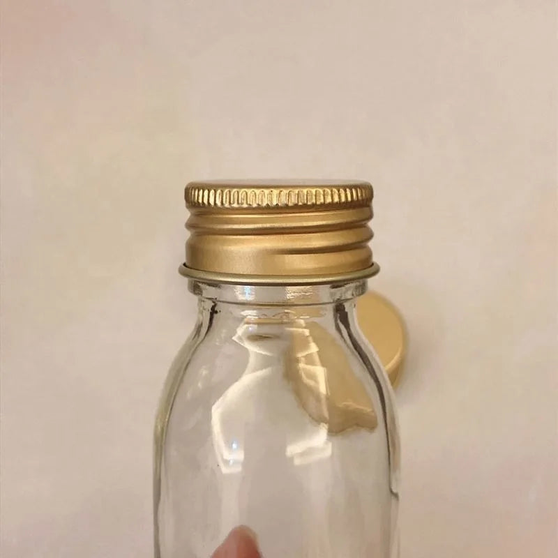 Competitive Price 18mm 20mm 22mm 24mm 28mm Gold Screw Cap Aluminium Lids With PE Liner for Boston Bottle
