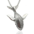 Wholesale Animal Jewelry Stainless Steel Blue Whale Necklace
