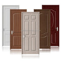2026 Modern Interior Door Exterior Main Gate WPC Door Designs Front Entry Doors Entrance Security Door for House With Smart Lock