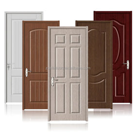 2026 Modern Interior Door Exterior Main Gate WPC Door Designs Front Entry Doors Entrance Security Door for House With Smart Lock