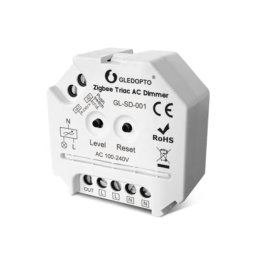 New Design GL-SD-001 Wireless Constant Current AC Dimmer Zigbee Wall Switch Led Light Dimmer