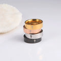 Fashion Custom Design Rings Stainless Steel Cross Ring for Men Women Christian Jesus Christ Couple Rings Jewelry Gift for Lovers