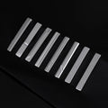New Men's Tie Clip Sliver 4cm Short Tie Clip Fashion Wedding Suit Decor Men's Formal Business Metal Tie Clip Accessories