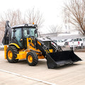4*4 Wheel  Cheap Backhoe Hydraulic Wheel Loader New Backhoe Loader Price Back