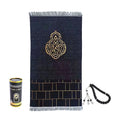 2025 New Design Muslim Ramadan Travel Prayer Mat Set Gift Janamaz Islamic Prayer Mat