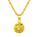 Hd0233 Gold Plated Jewelry Vacuum India Gold Plated Over Silver Gold Filled Religious Pendants