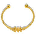 Minos New Trendy Unique Adjustable Bracelet 18k Jewelry Stainless Steel Spring Cuff Bangle Bracelet Stackable Girls Jewelry