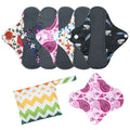 Eco-Friendly Sanitary Napkins for Women Washable Reusable Menstrual Pads Menstrual Napkins Reusable With Bamboo Charcoal
