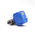 DN8-DN25 Stainless Steel Mini Electric Ball Valve Waterproof Manual Switch Knob 2-Way Three-Wire 220/24/12V Control Valve