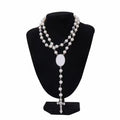 Home Decoration Customized Photo Jewelry Sublimation Blank Rosary Necklace