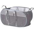 Foldable Thickened Oxford Cloth Hand-Held Laundry Basket Collapsible Household Dirty Laundry Storage Basket