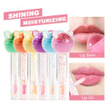 Private Label Lip Oil Color Changing Fruit Flavor Luxury Lip Balm 2 in 1 Lollipop Lip Gloss for Children Kid Lipgloss