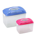 Plastic Fish Tank Butterfly Insect Container Box Transparent Plastic Chameleon House Tank