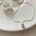VIANRLA 925 Sterling Silver Rhodium Plated Adjustable Bracelet