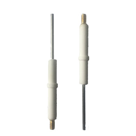 RIAN RBLS-G Safety Protector Not Glazed Ceramic Electrodes Gas Heater Parts Electric Outdoor Use L=44.5mm Pole L=35mm 1 Year