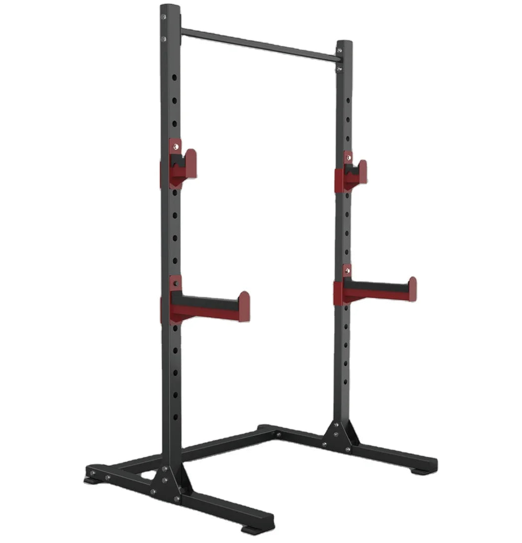Commercial Use Metal Power Rack Gym Equipment with Cable Pulley Functional Trainer