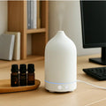 Popular & Hot Selling 100ML Room Humidifier Electric Ultrasonic Ceramic Aroma Diffuser Essential Oil Decoration Household