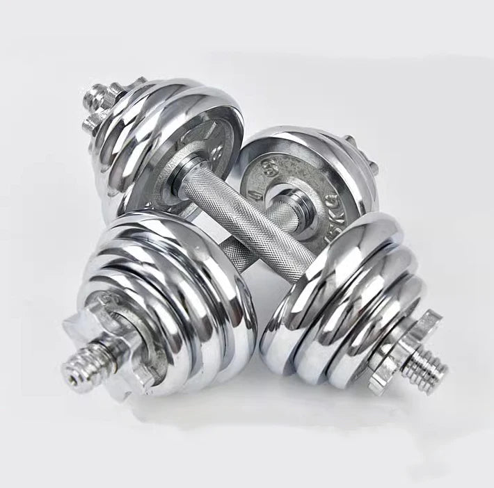 Durable Unisex Bodybuilding Fitness Free Weight Portable Adjustable Cast Iron Dumbbell Set 1.5-20kg