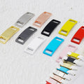 High Quality Custom Metal Shoe Buckle 14 Colors in Stock for Shoelace Decorations