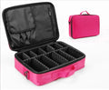 Hot Sale Professional Partition Portable Makeup Toolbox Travel  Cosmetic Bag With Makeup Artist Beauty Shoulder Tool Bag
