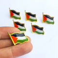 Manufacturer Palestine National Flag Lapel Pin Hat Scarf Bag Clothes Jewelry Accessories Palestine Brooches Flag Brooch Pin