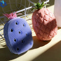 Reusable Silicone Body Scrubber Loofah Soft Exfoliating Body Bath Shower Brush