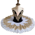New Swan Lake Performance Costume Professional Sleeping Beauty Sling Tutu Skirt Black Girls Ballet Tutu Costumes