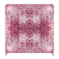Custom 8FT Double-Sided Pink Shimmer Sequin Backdrop Fabric 8x8 Round Birthday Pillow Case Wedding Decoration