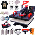 Freesub 5 in 1 Heat Press Machine Combo Hat Cap Heat Press Machine Cup Mug Printing Machine t Shirt P8100-5