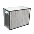China Factory Price Deep Pleat Hepa Box air Filter Laminar Flow Hood Hepa Filter H14