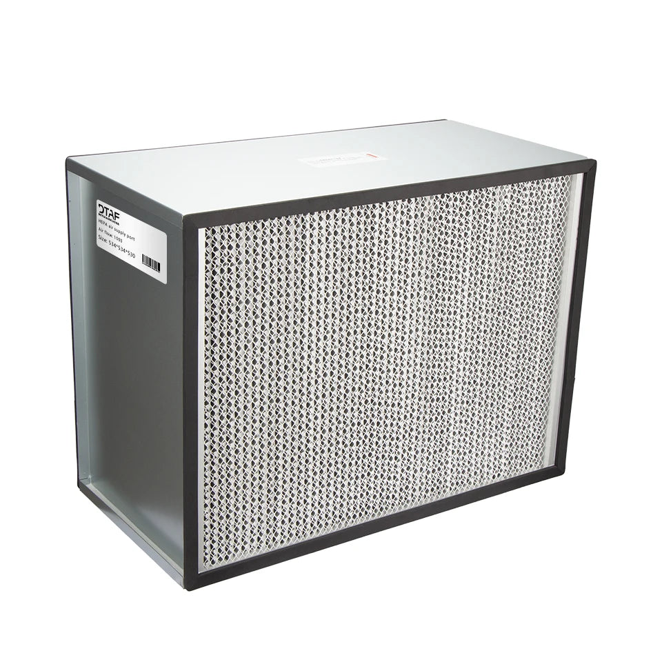 China Factory Price Deep Pleat Hepa Box air Filter Laminar Flow Hood Hepa Filter H14