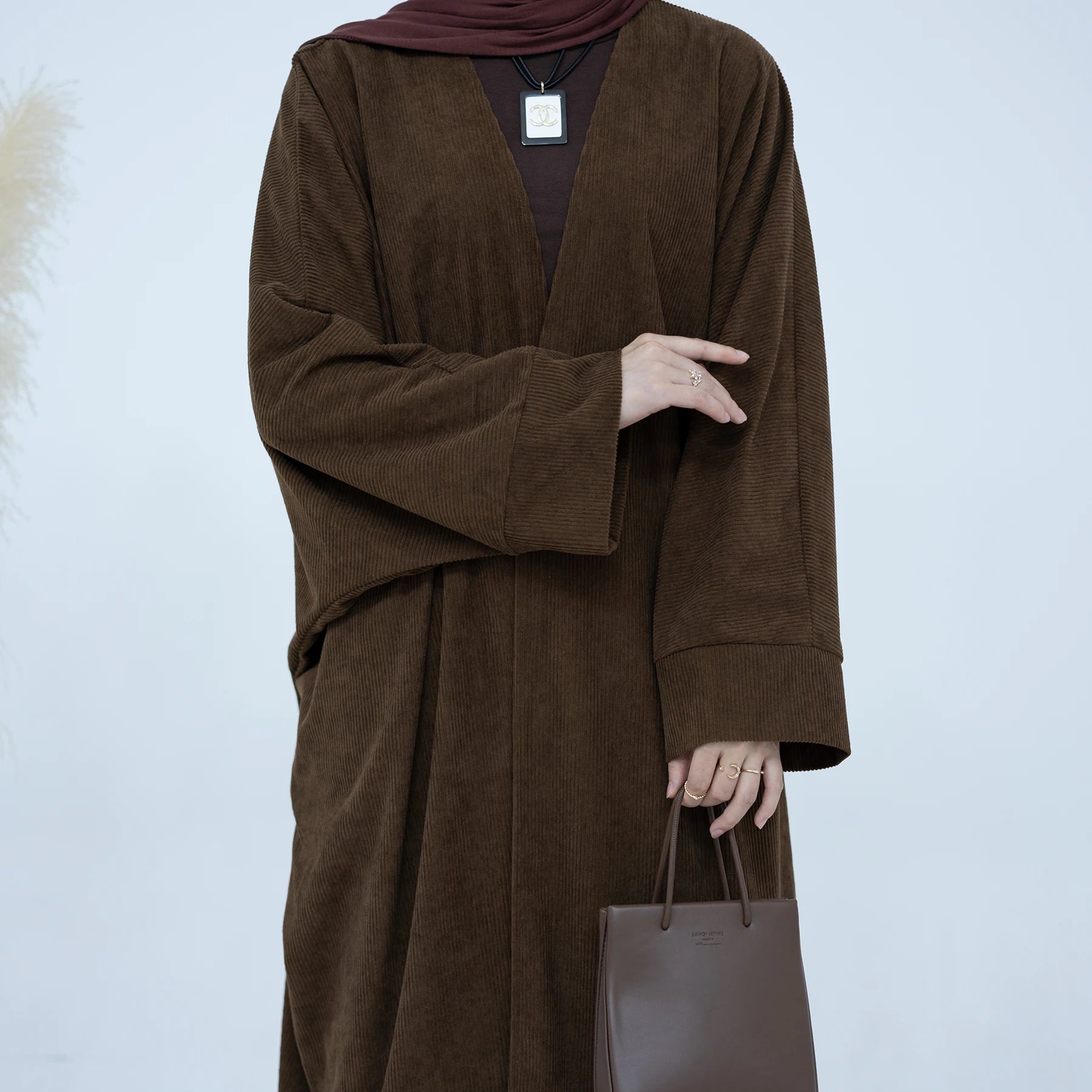 Loriya Autumn Winter Open Abaya Women Abaya Femmes Robe Musulmane Modest Dresses Abaya Kimono Islamic Clothing