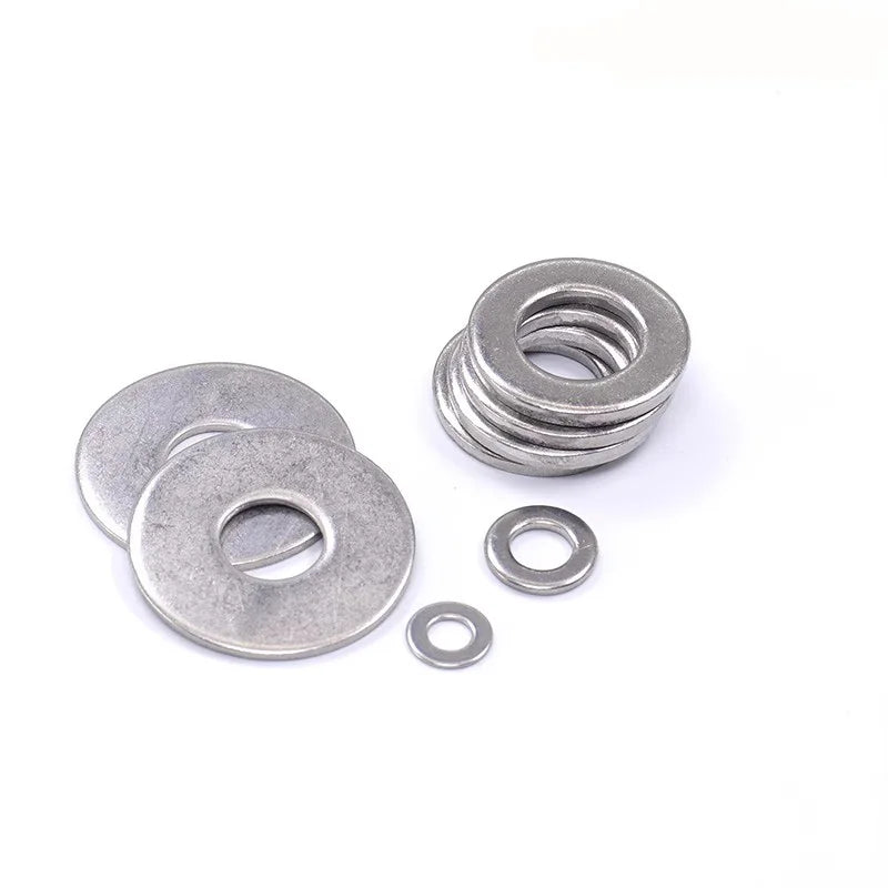 High Fatigue Resistance DIN125A Flat Carbon Steel and Stainless Steel Washer Galvanized with Zinc Finish